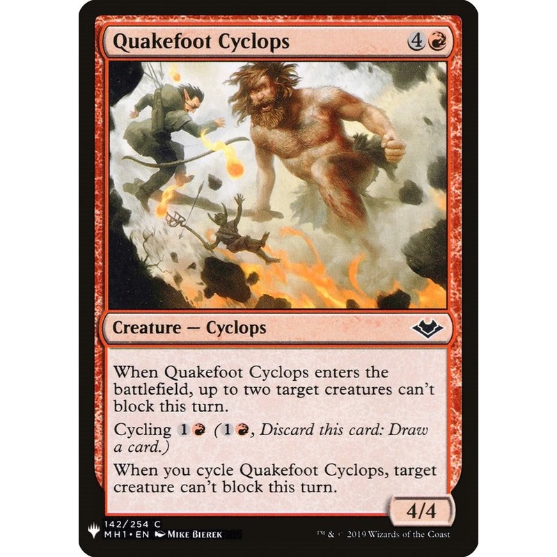 Quakefoot Cyclops [LIST - 142]