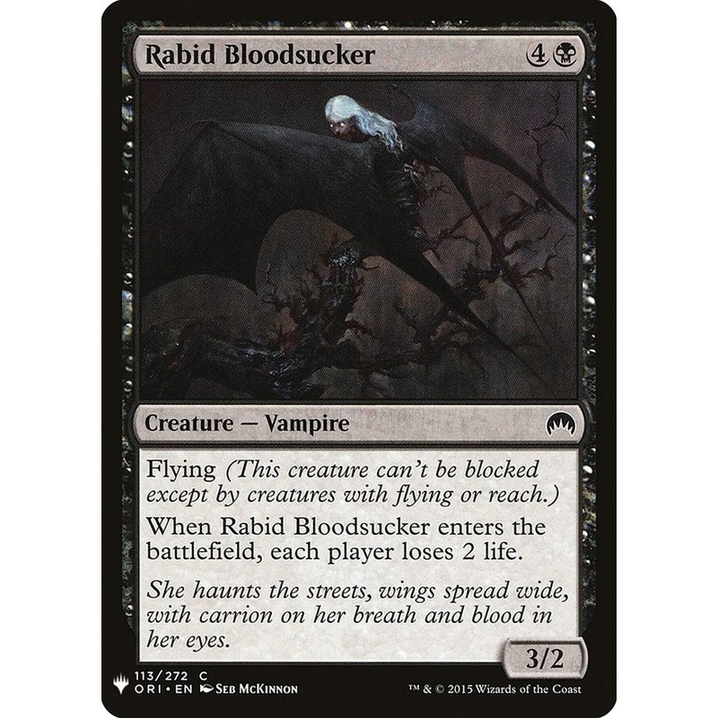 Rabid Bloodsucker [LIST - 113]