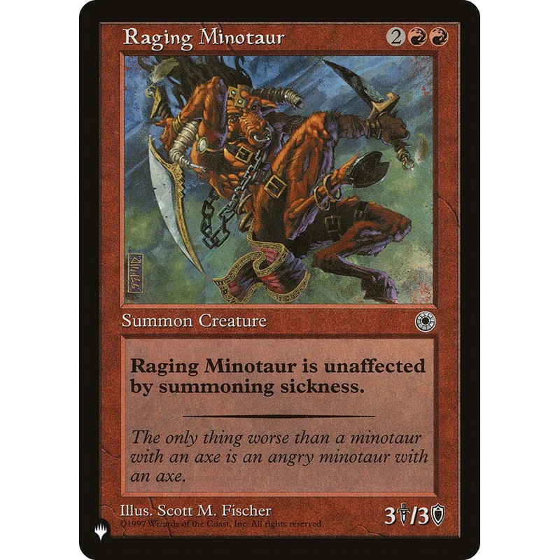 Raging Minotaur [LIST]