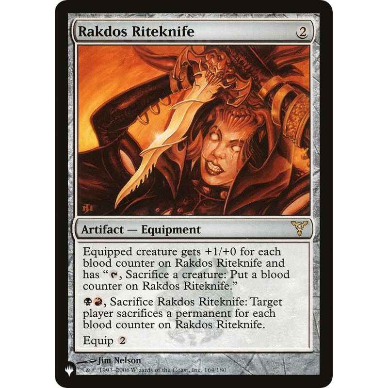 Rakdos Riteknife [LIST - 164/180]