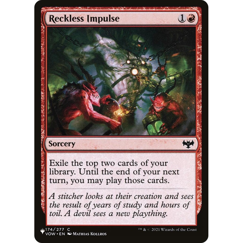 Reckless Impulse [LIST - 174/277]