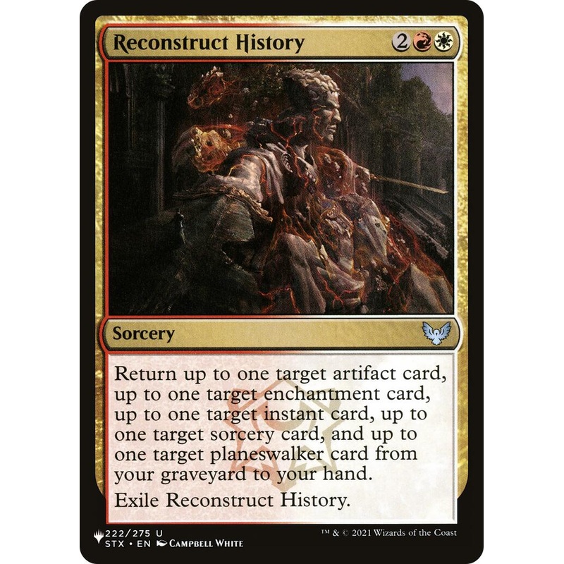 Reconstruct History [LIST - 222/275]