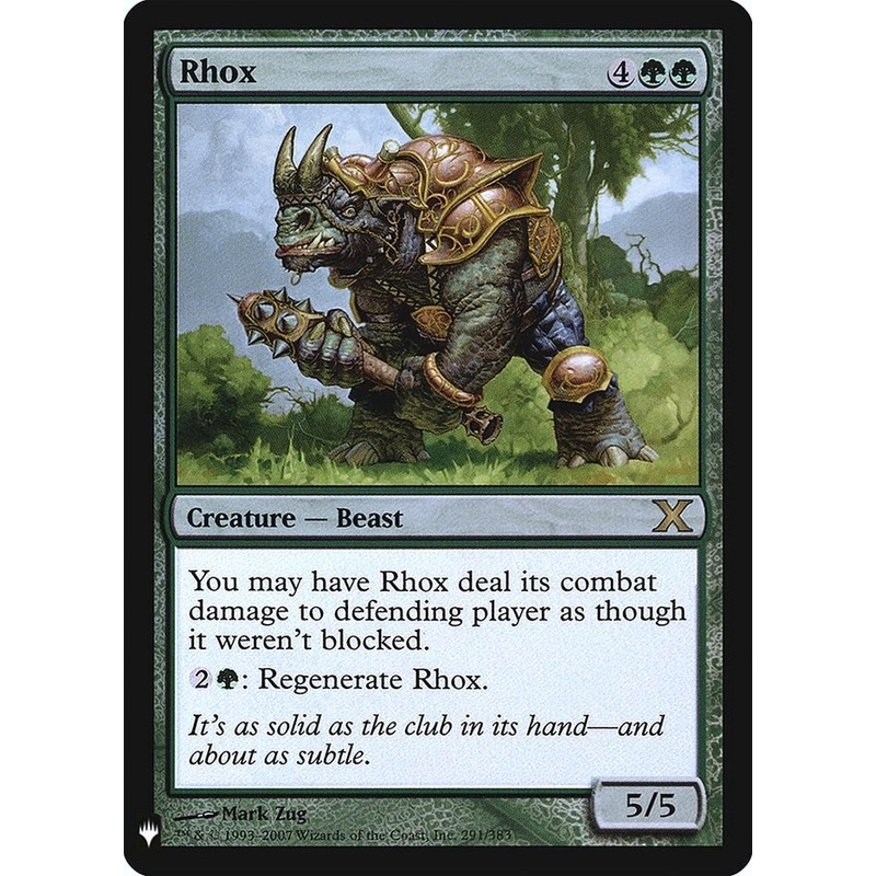 Rhox [LIST - 291]