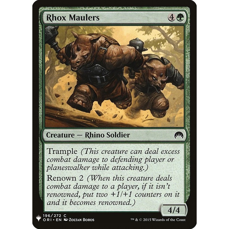 Rhox Maulers [LIST - 196]