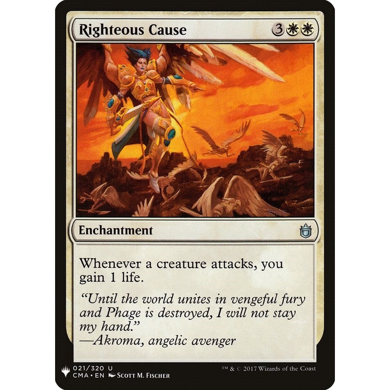 Righteous Cause [LIST - 21]