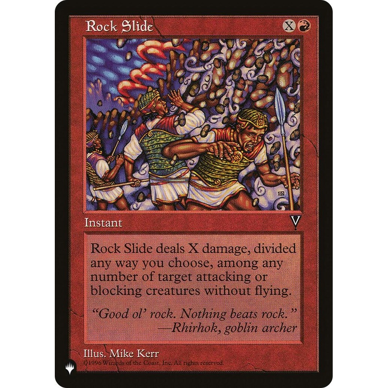 Rock Slide [LIST]