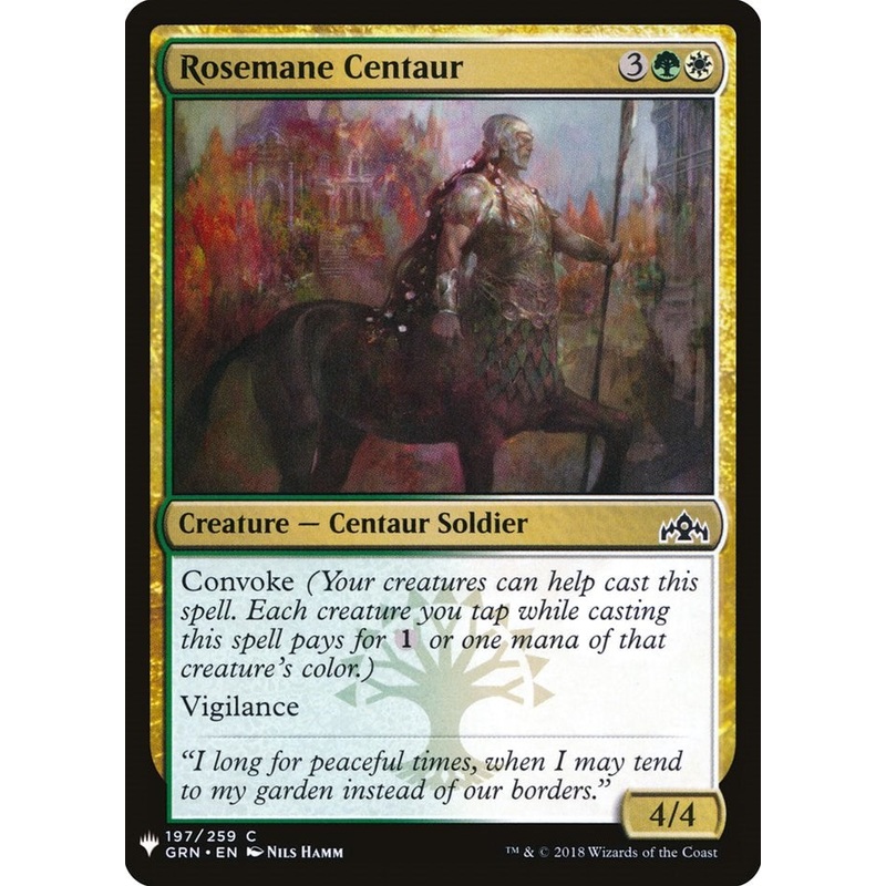 Rosemane Centaur [LIST - 197]
