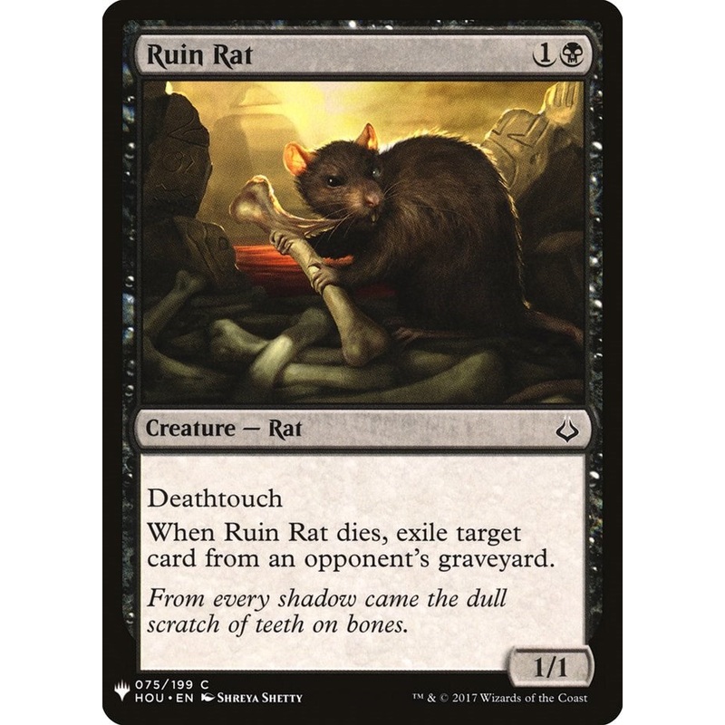 Ruin Rat [LIST - 75]