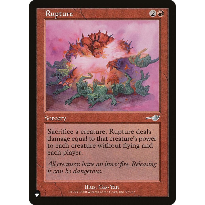 Rupture [LIST - 97/143]