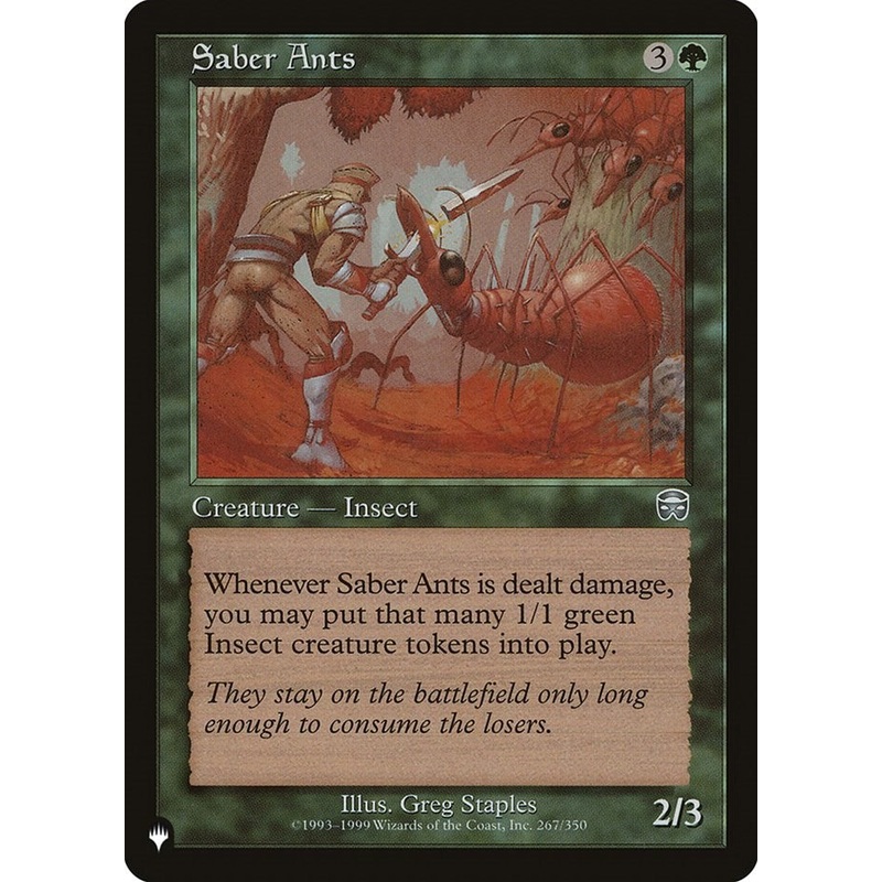 Saber Ants [LIST - 267/350]