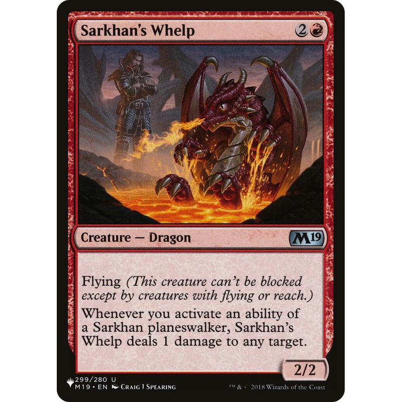 Sarkhan's Whelp [LIST - 299/280]