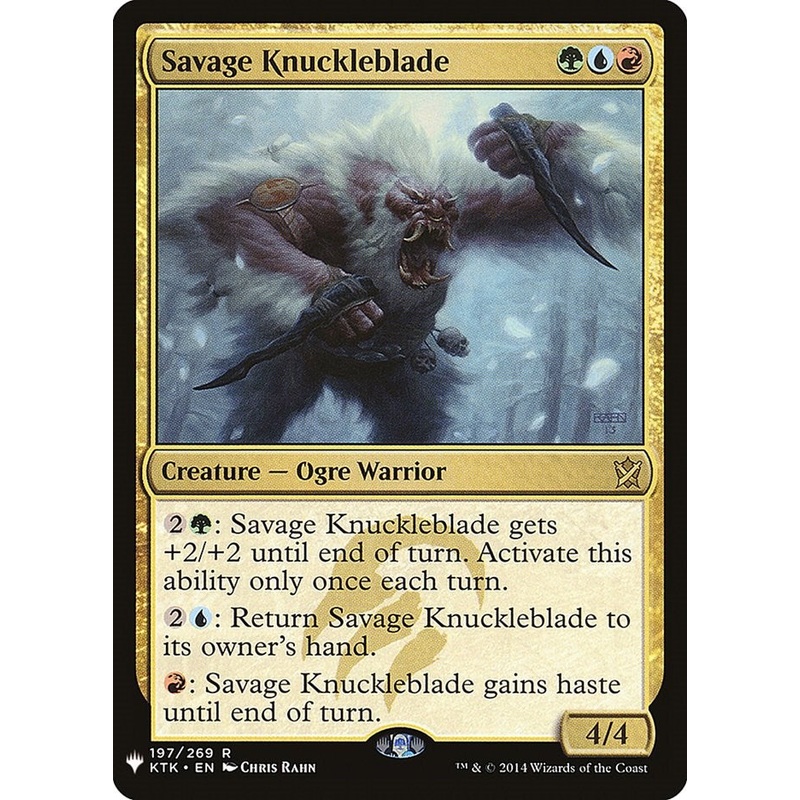 Savage Knuckleblade [LIST - 197]