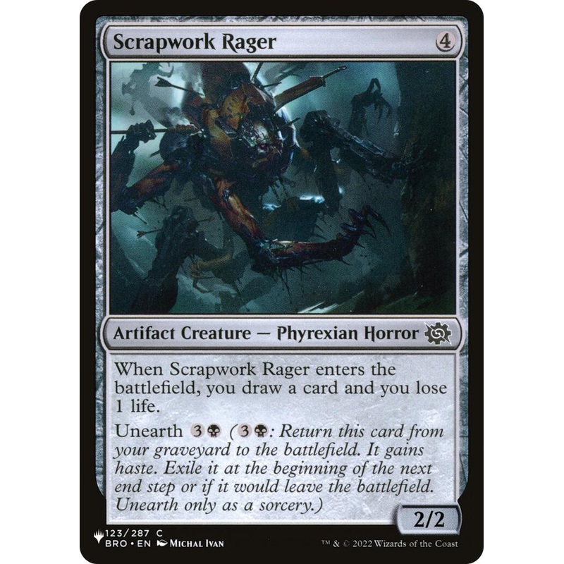 Scrapwork Rager [LIST - 123/012]