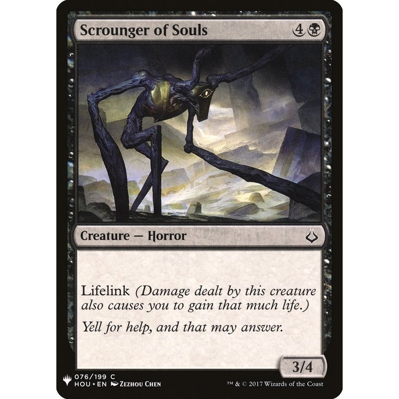 Scrounger of Souls [LIST - 76]