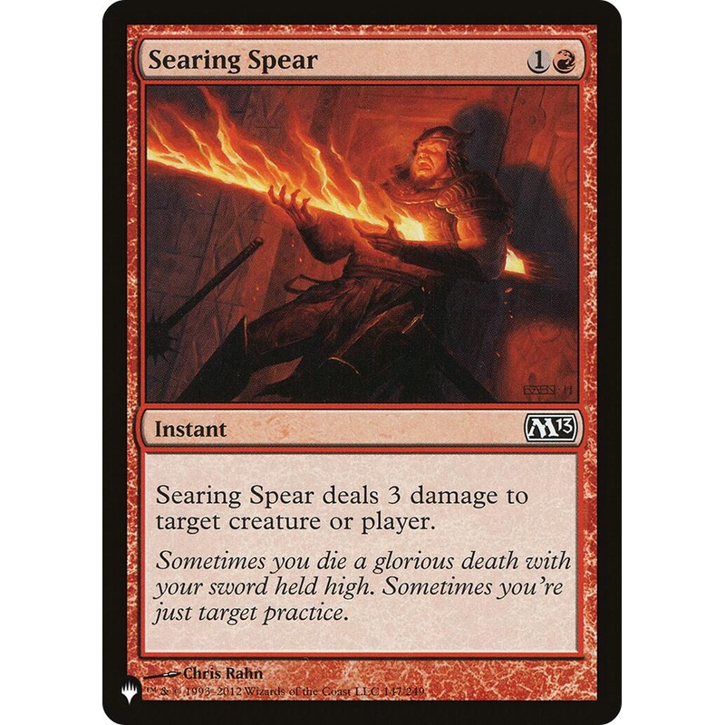 Searing Spear [LIST - 147/249]