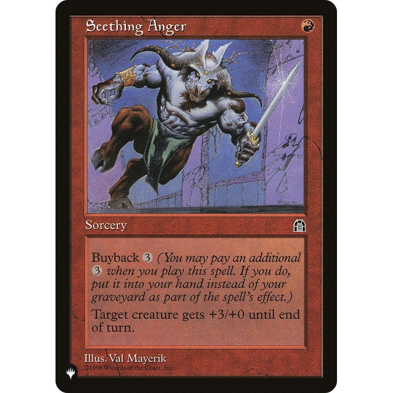 Seething Anger [LIST]