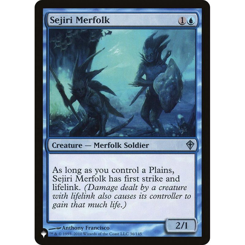 Sejiri Merfolk [LIST - 36/145]
