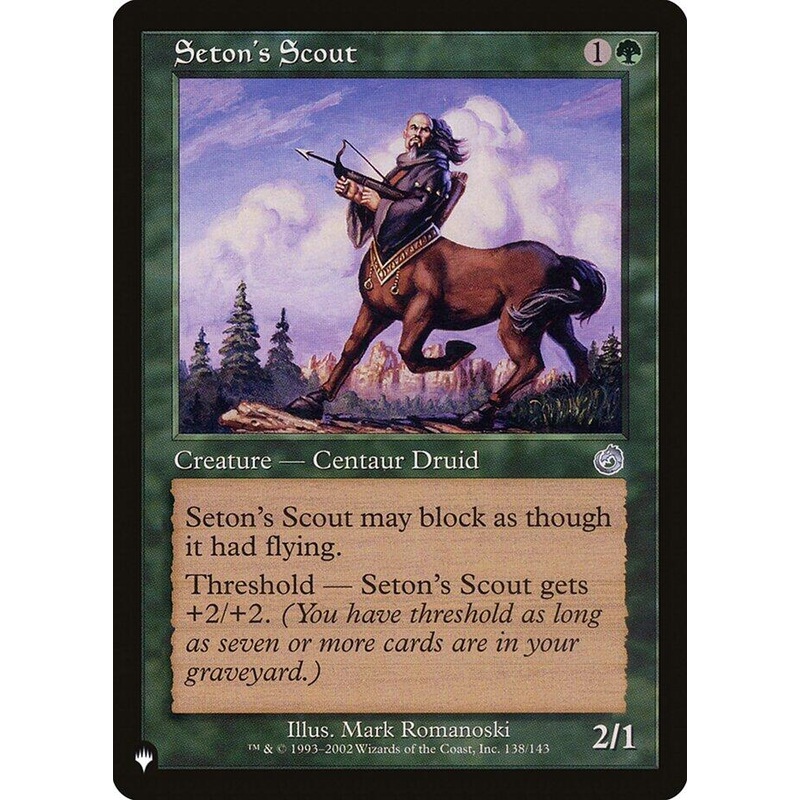 Seton's Scout [LIST - 138/143]