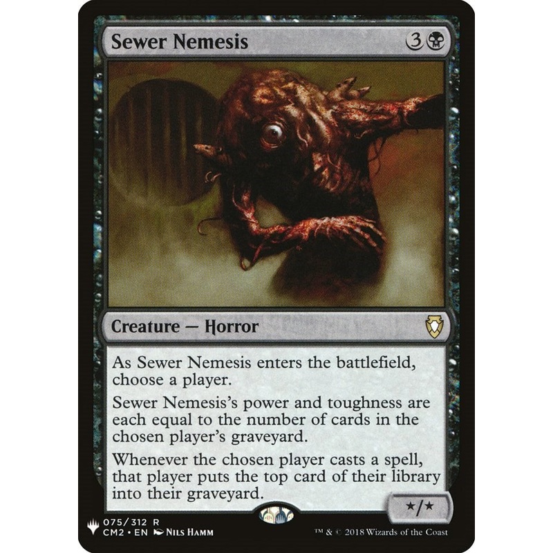 Sewer Nemesis [LIST - 075/312]
