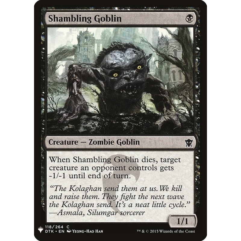 Shambling Goblin [LIST - 118]
