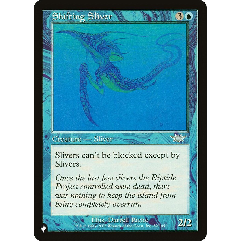 Shifting Sliver [LIST - 52/145]