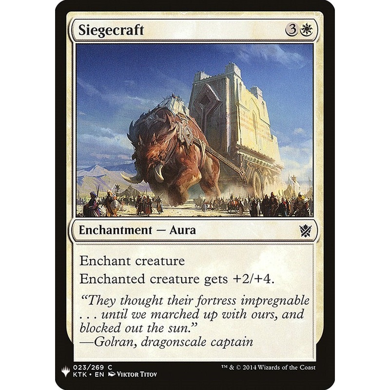 Siegecraft [LIST - 23]