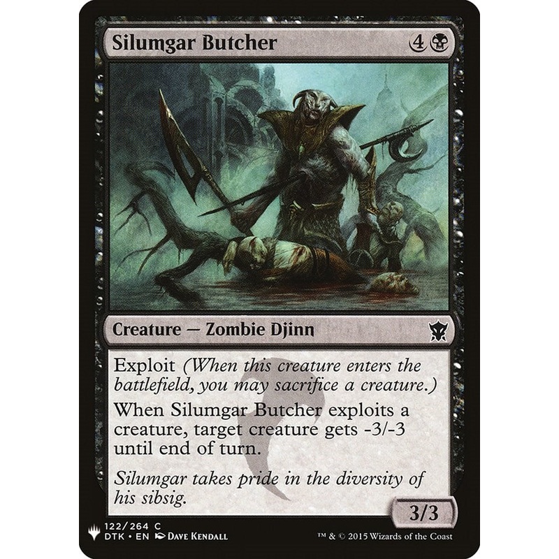 Silumgar Butcher [LIST - 122]