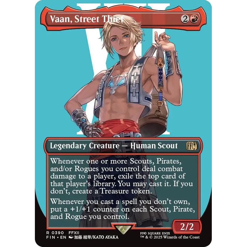 Vaan, Street Thief (Borderless) [FIN - 390]