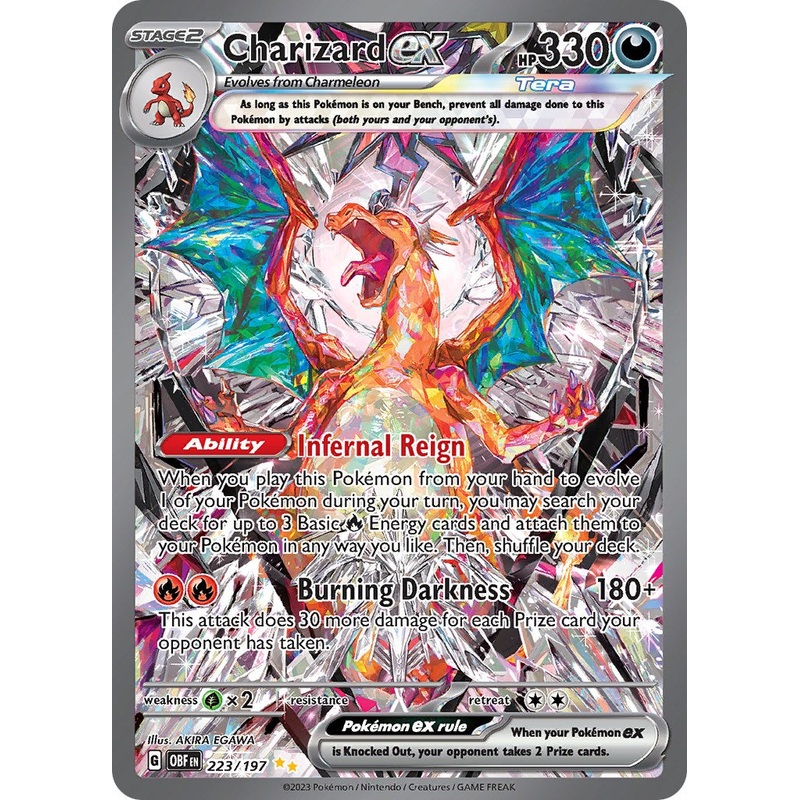 Charizard ex - 223/197 [OBF - 223/197]