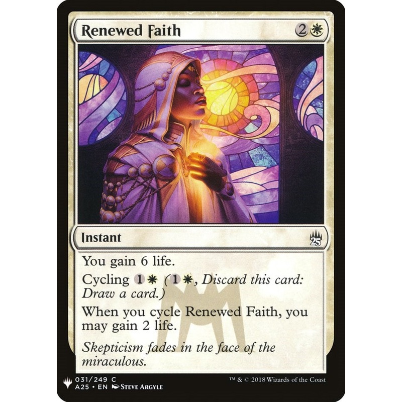 Renewed Faith [LIST - 31]
