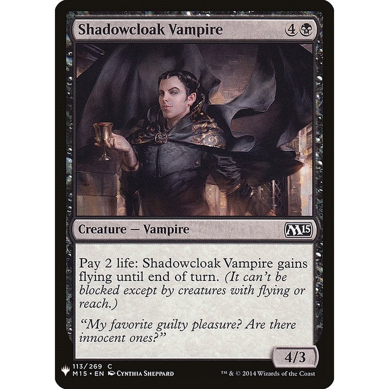 Shadowcloak Vampire [LIST - 113]