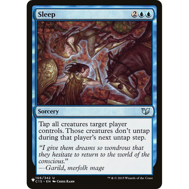 Sleep (C15) [LIST - 106/342]