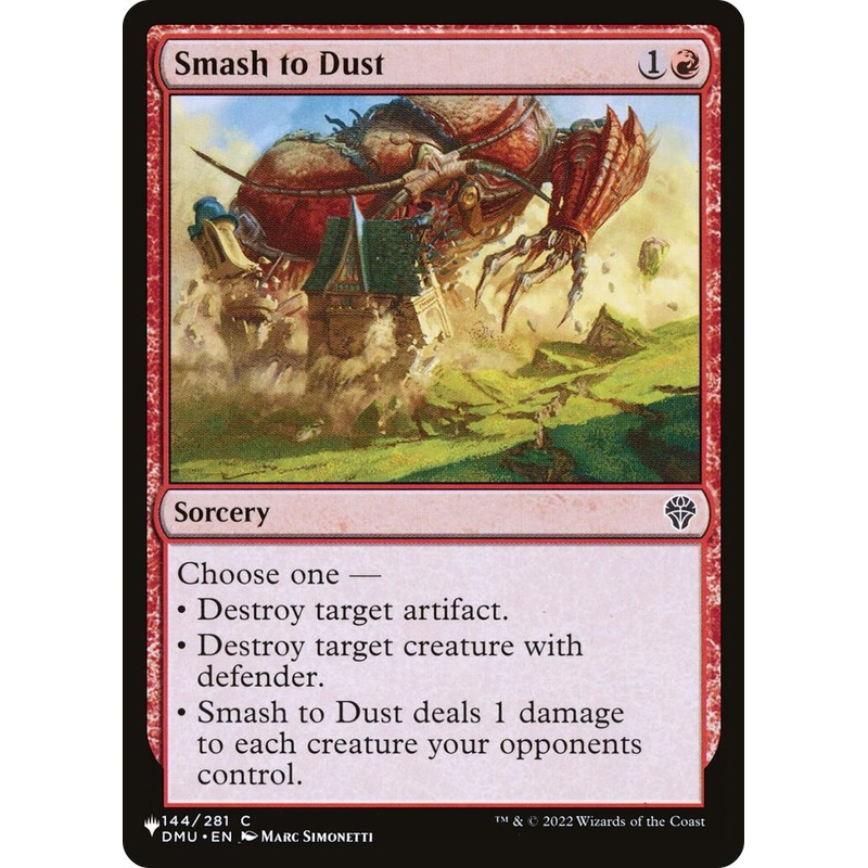 Smash to Dust [LIST - 144/281]