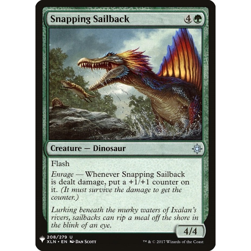 Snapping Sailback [LIST - 208]