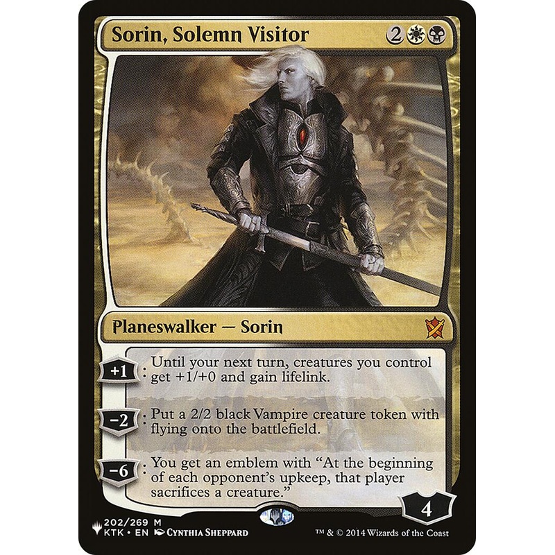 Sorin, Solemn Visitor [LIST - 202/269]