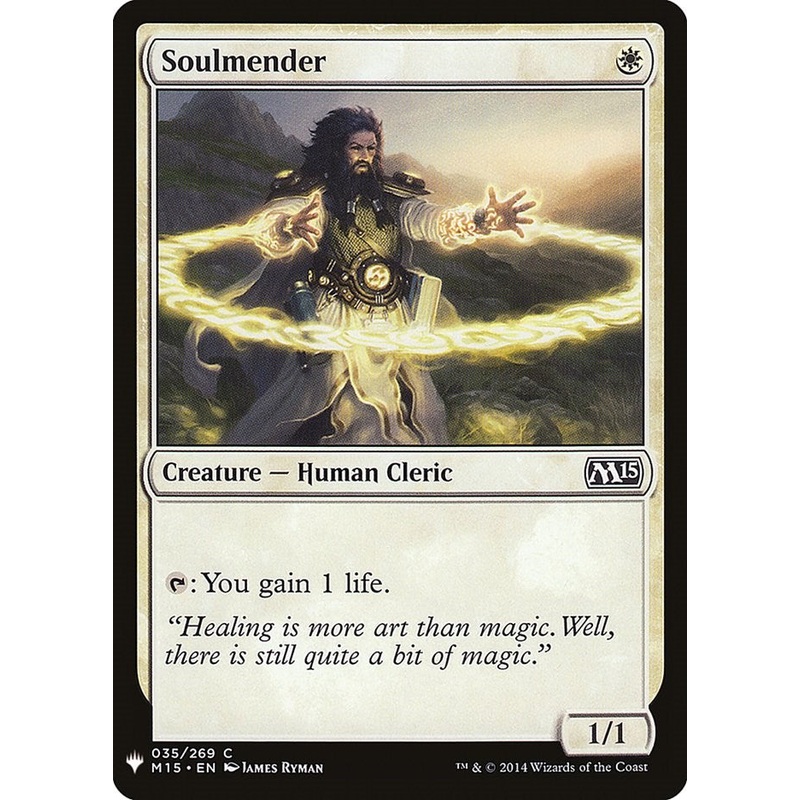 Soulmender [LIST - 35]