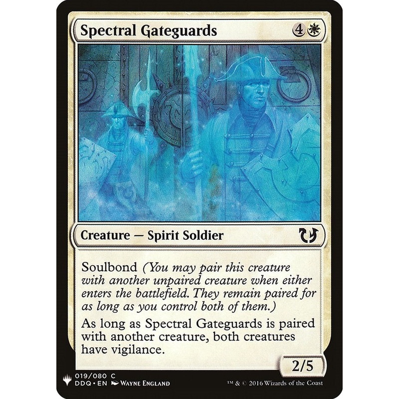 Spectral Gateguards [LIST - 19]