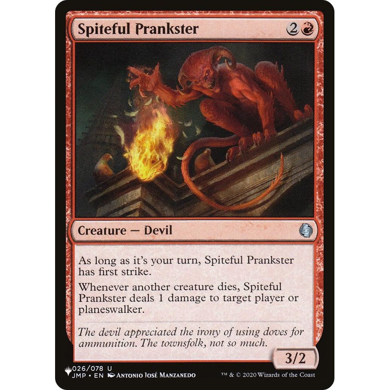 Spiteful Prankster [LIST - 026/078]