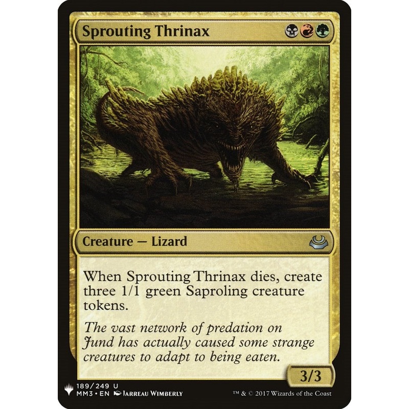 Sprouting Thrinax [LIST - 189]