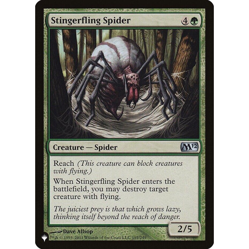 Stingerfling Spider [LIST - 197/249]