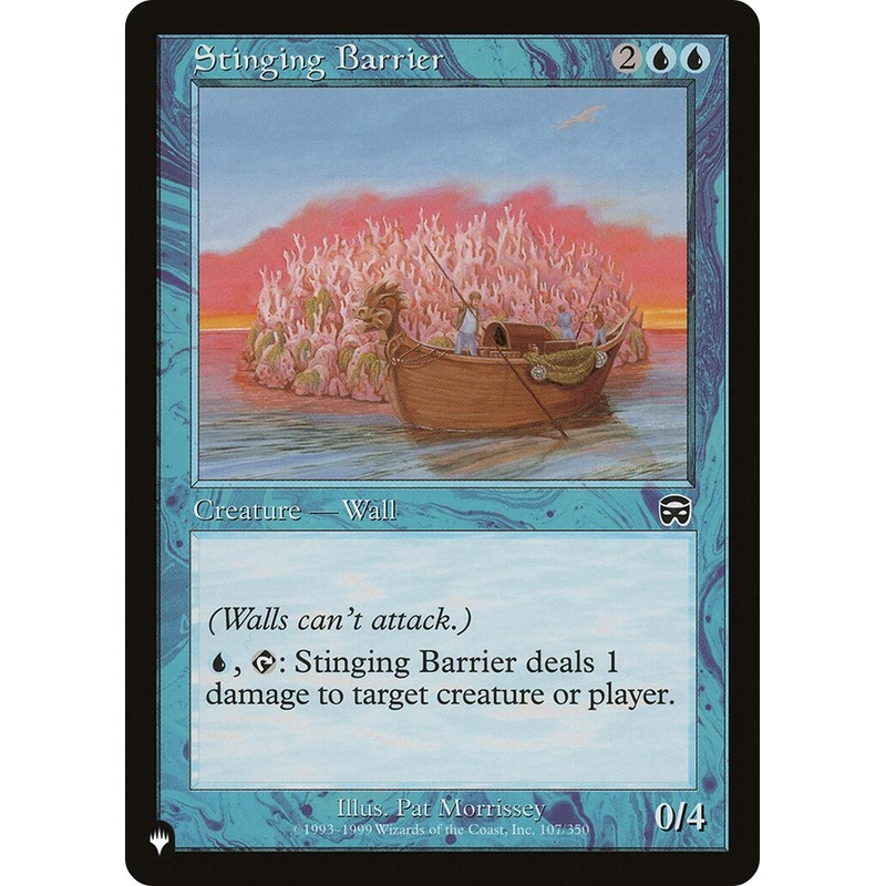 Stinging Barrier [LIST - 107/350]