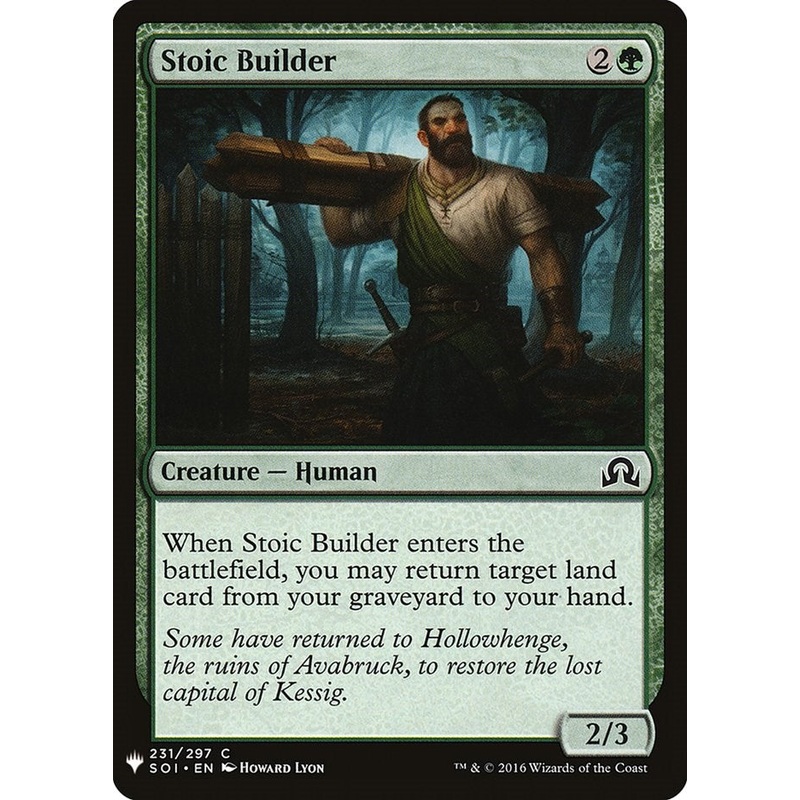Stoic Builder [LIST - 231]