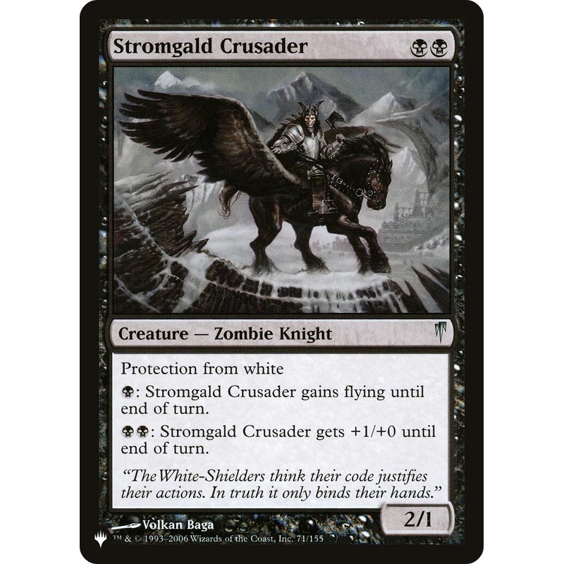 Stromgald Crusader [LIST - 71/155]
