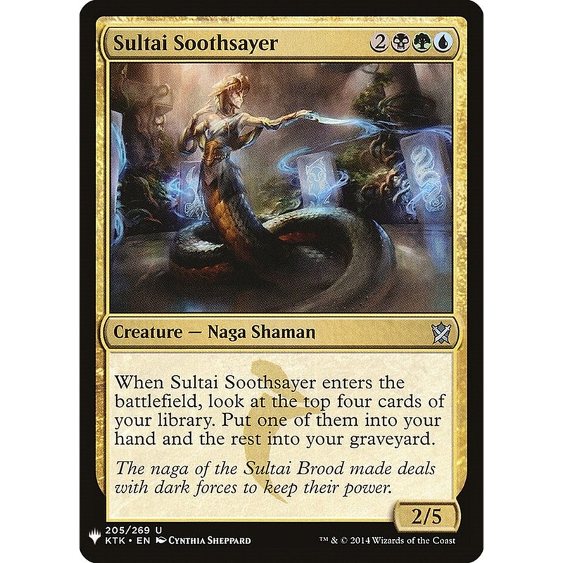 Sultai Soothsayer [LIST - 205]