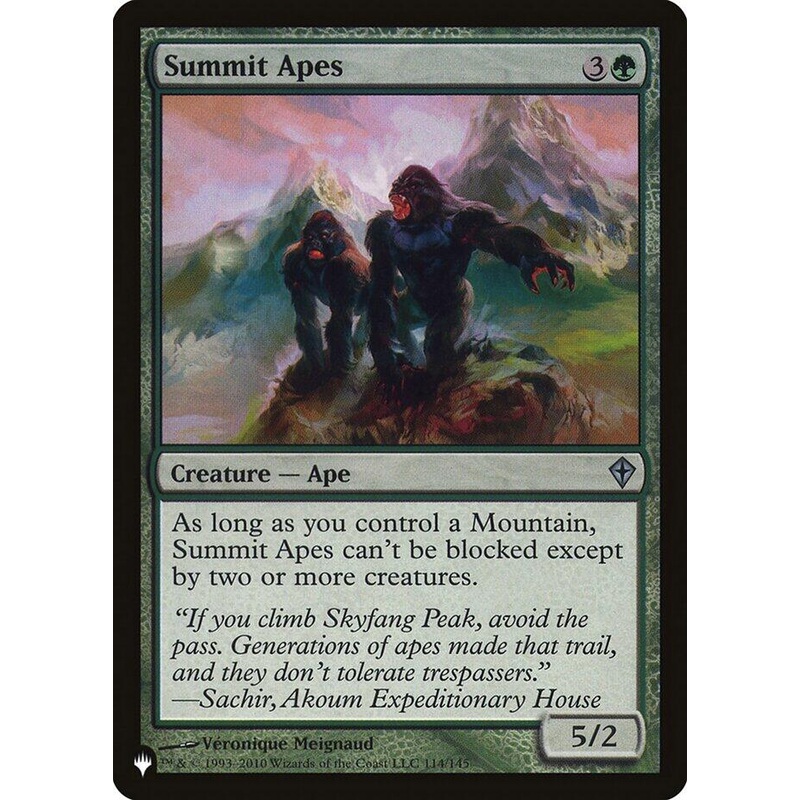Summit Apes [LIST - 114/145]