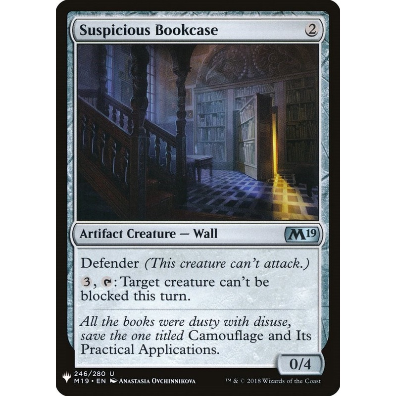 Suspicious Bookcase [LIST - 246]