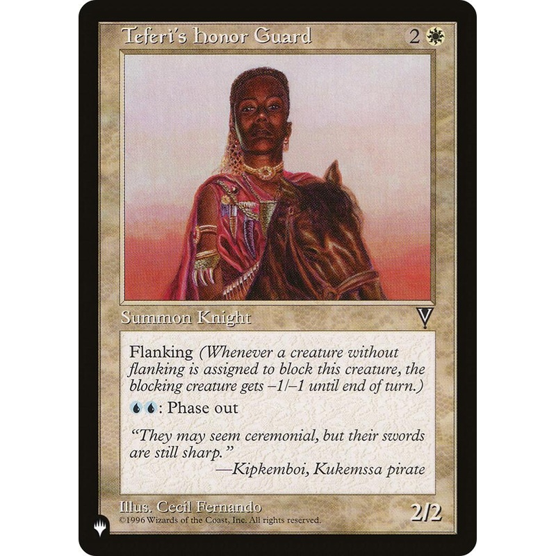 Teferi's Honor Guard [LIST]