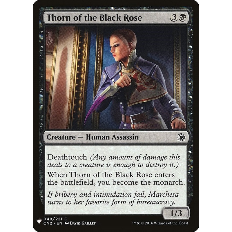 Thorn of the Black Rose [LIST - 48]