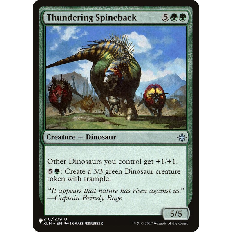 Thundering Spineback [LIST - 210/279]