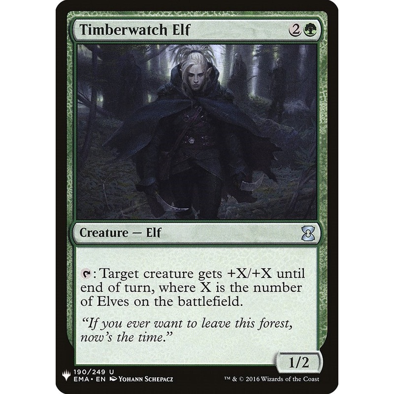Timberwatch Elf [LIST - 190]